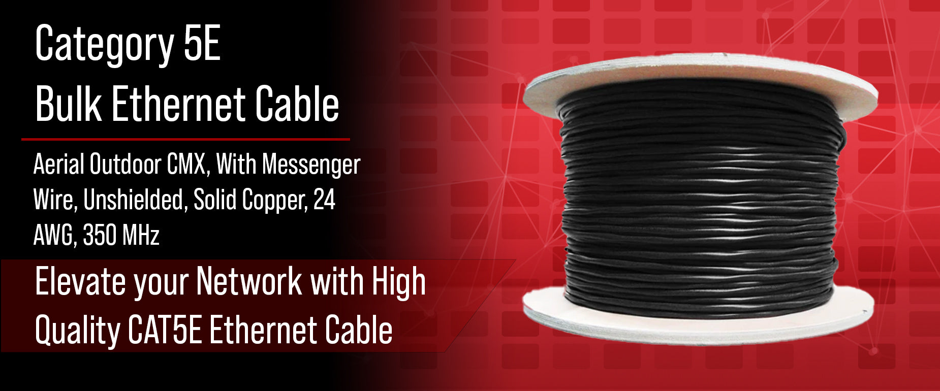 CAT5E Unshielded Cable Aerial