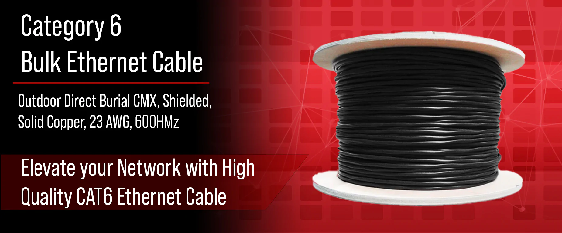 CAT6 Direct Burial Cable