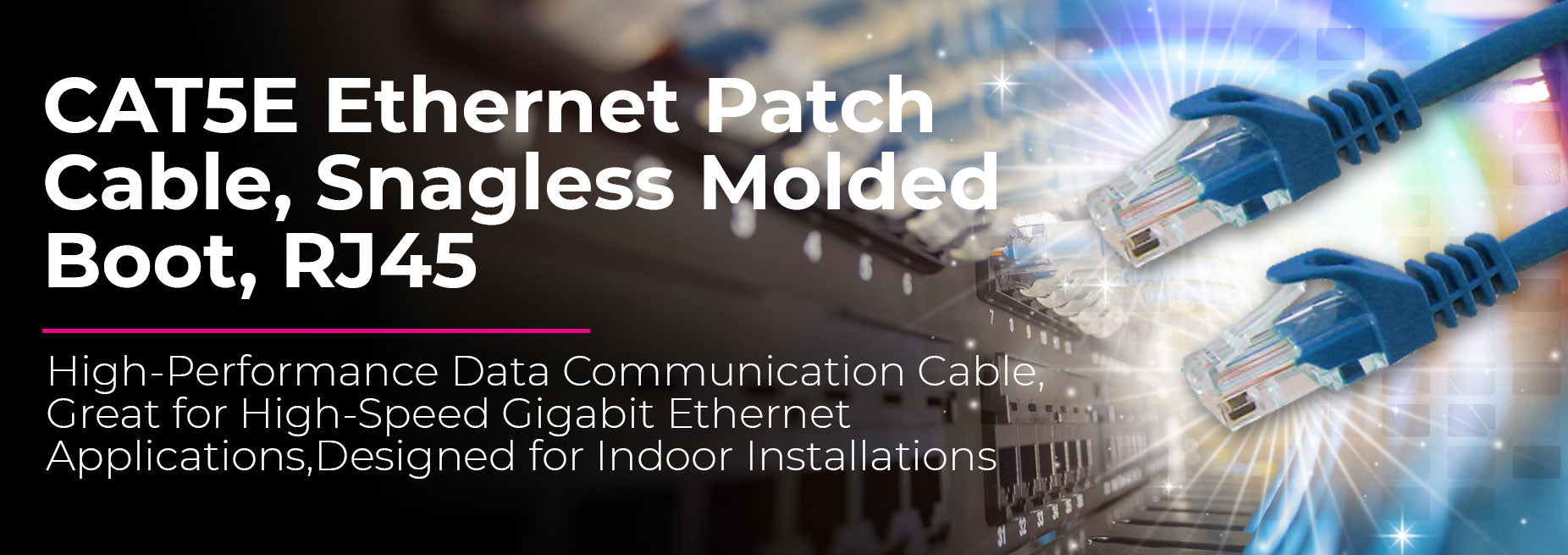 CAT5 Ethernet Patch Cable, Snagless Molded Boot - Primus Cable