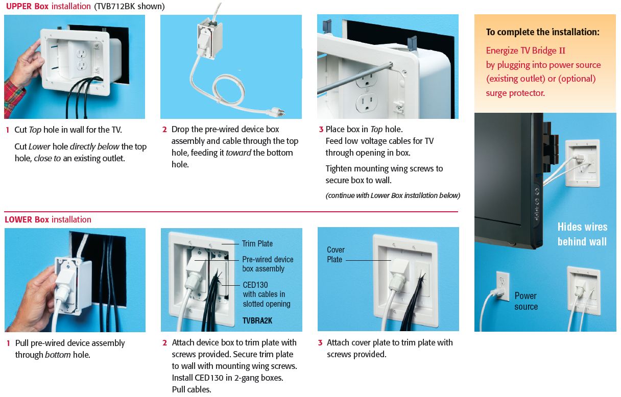 Low Voltage Box Installation