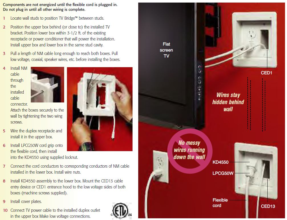 TV Bridge Instructions