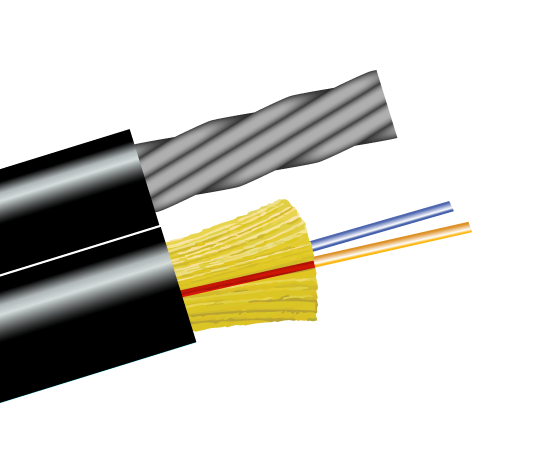 cat5 aerial cable with messenger