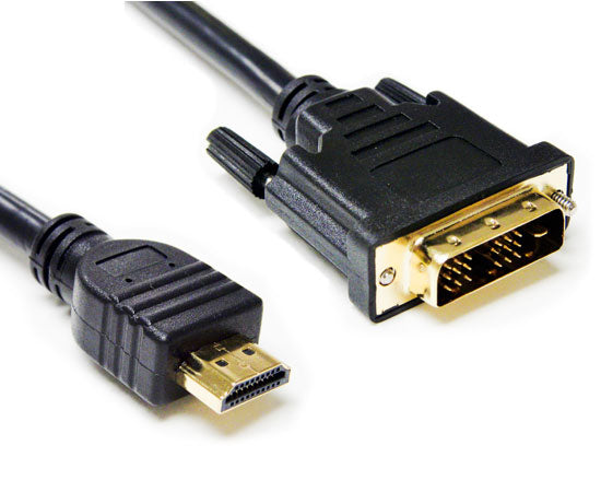 HDMI 1.4 Male to DVI Male Cable, 3FT, 10FT & 20FT — Primus Cable
