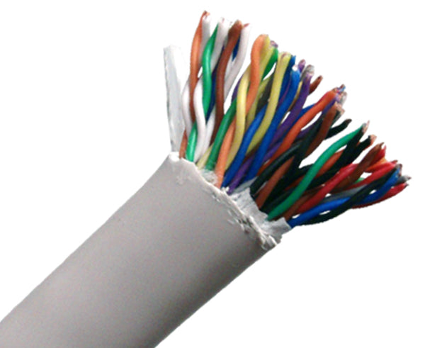 reacción Goteo capital CAT5E Unshielded Bulk Ethernet Cable, CM, 25 Pair, UTP — Primus Cable