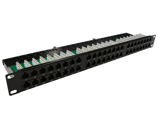 cat6 patch panel rack