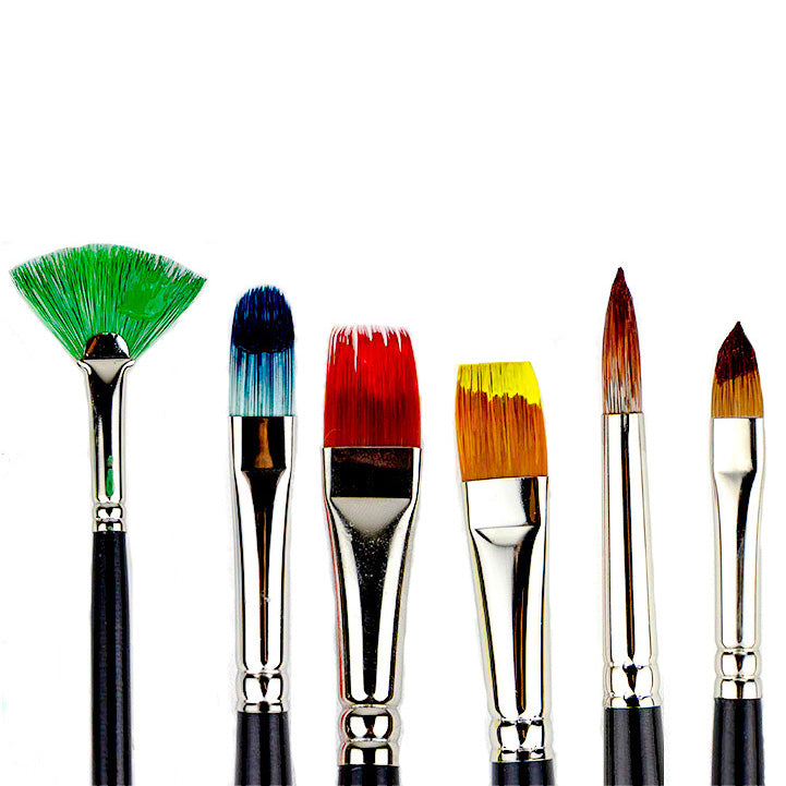 oil acrylic gouache paintbrush set