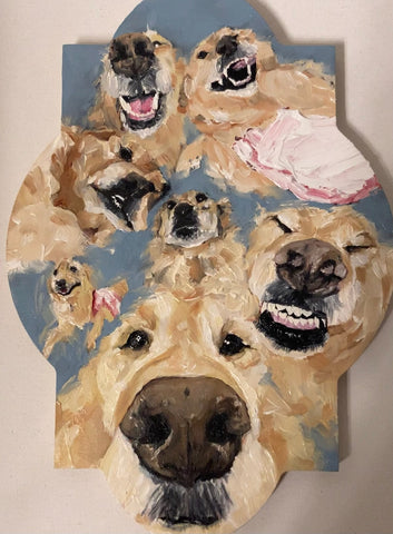 Trekell Art Supplies Ganador del retrato de mascota de Randi Greenwood