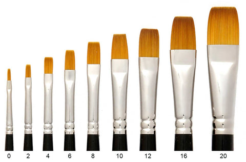 Golden Taklon Brushes | Trekell Art Supply