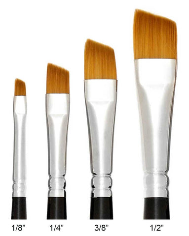 Golden Taklon Art Brushes | Trekell Art Supplies