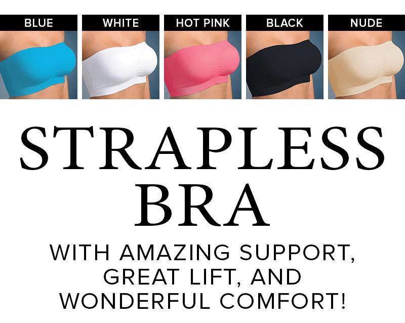 Strapless Comfort Bra Special – Primo Comfort Specials