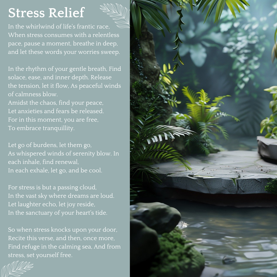 Stress Relief Poem