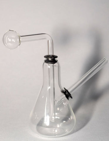 7inch Oil Glass Bubbler, For Smoking at Rs 500/piece in Sambhal