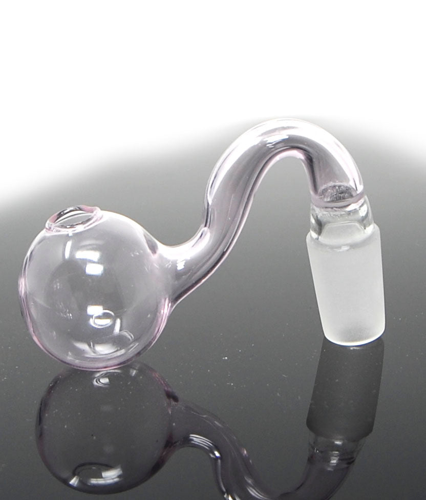 Pink Glass Oil Burner Pipe Attachment Smokingcats Discreet Ship