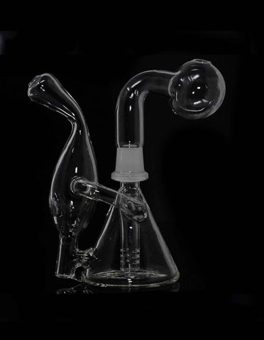 7inch Oil Glass Bubbler, For Smoking at Rs 500/piece in Sambhal