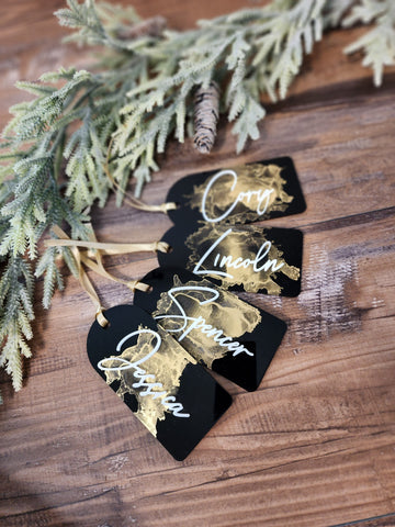 Personalized Christmas Stocking Tags – Michael Miles Creation