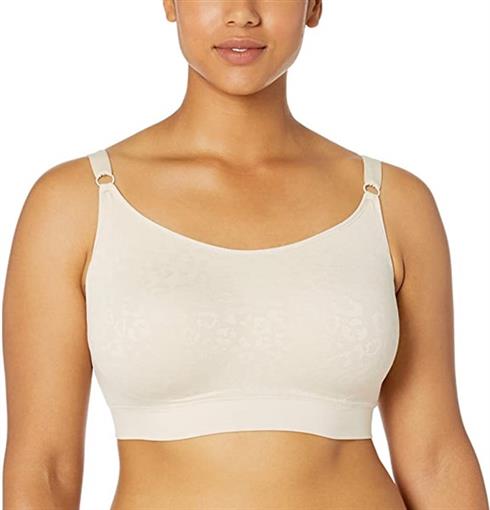 NWPT Olga Easy Does It No Bulge Seamless Wire Fee Bra GM3911A White M #85951