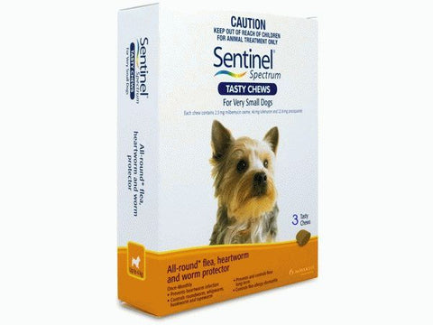 is sentinel spectrum safe for dogs