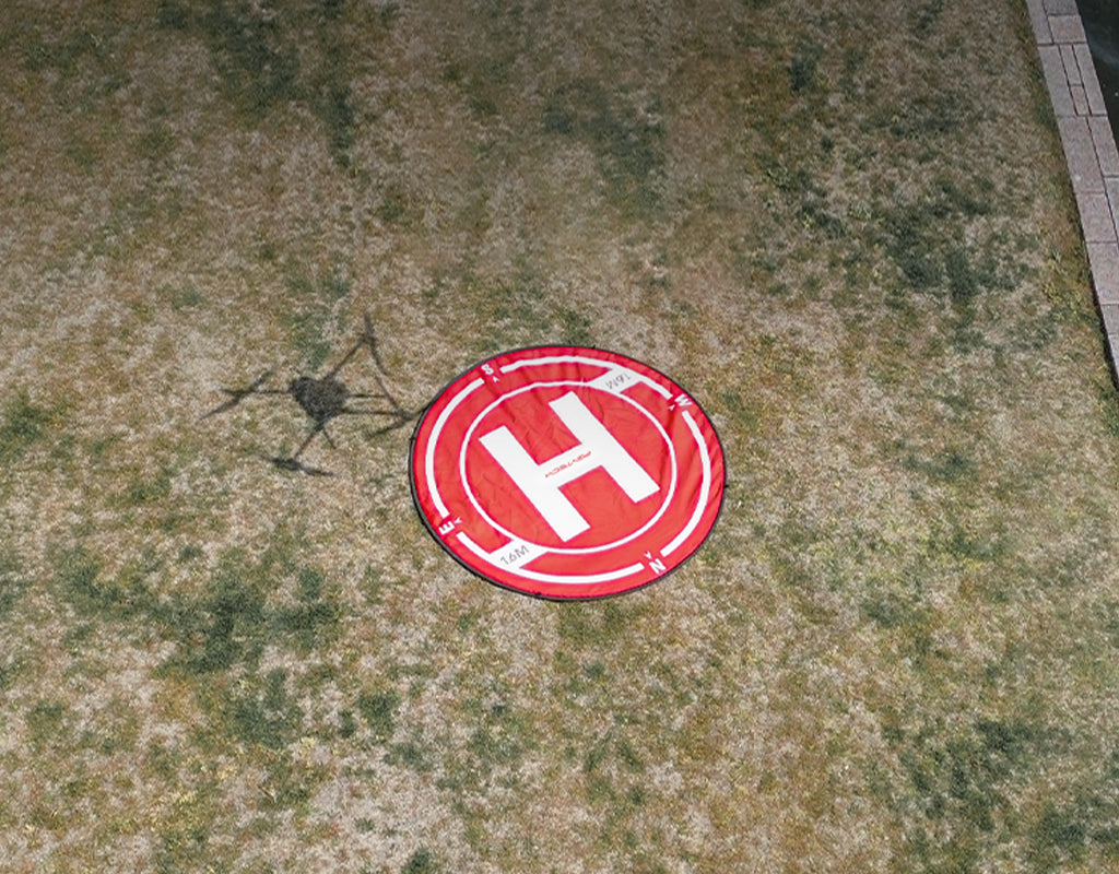 Landing Pad for Drones(Weighted) - Easily Spotted and Located From The Air