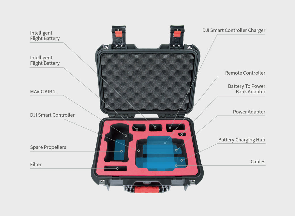 P 16A 037 MAVIC AIR 2 Safety Carrying Case4