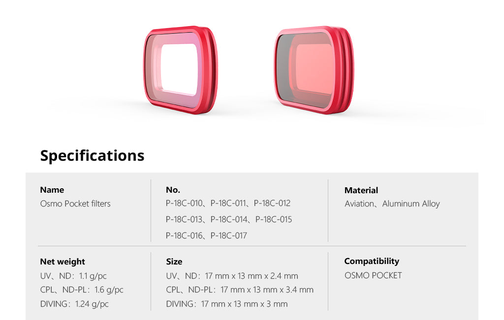 P 18C 010 OSMO POCKET filters 02