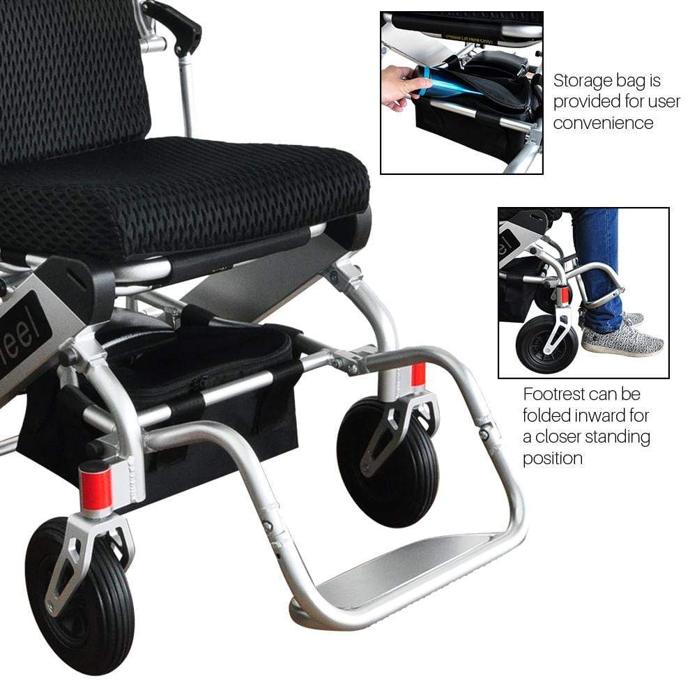 Lightweight Folding Power Wheelchair - Wheelchair88 PW-999UL | mPOWER ...