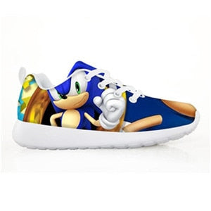 sonic the hedgehog kids shoes
