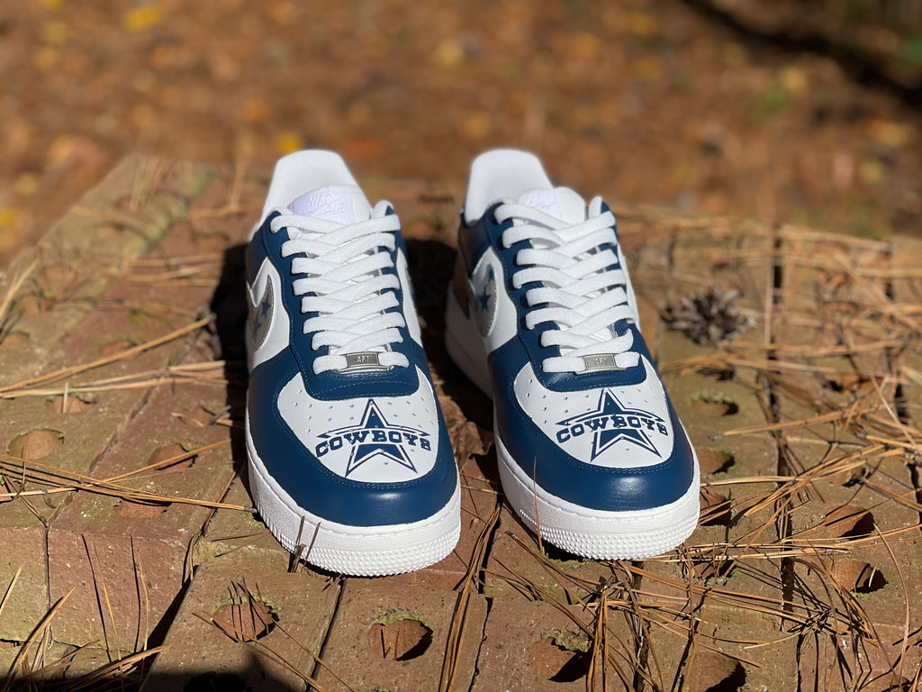 dallas cowboys nike air force ones