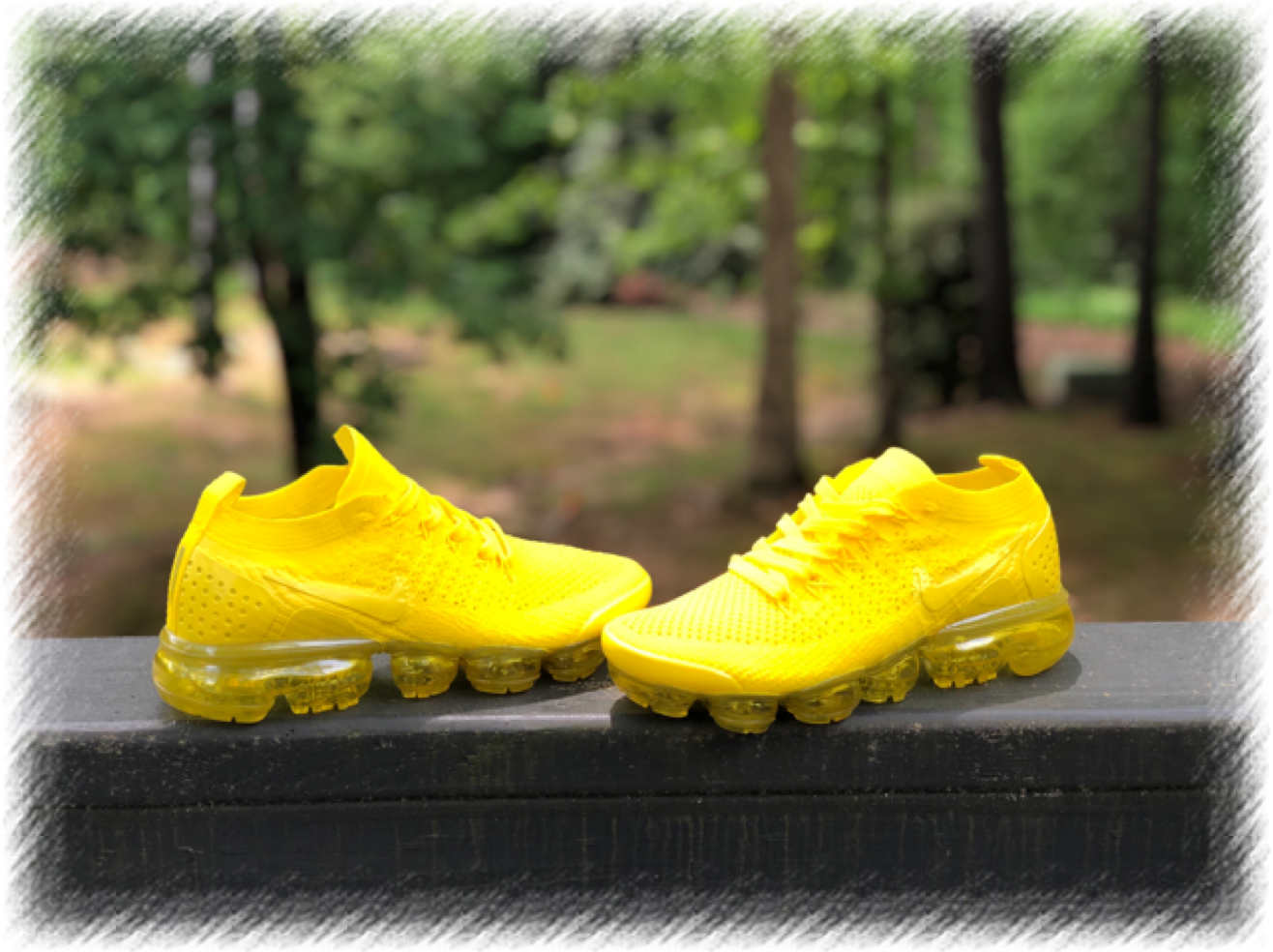 vapormax flyknit yellow