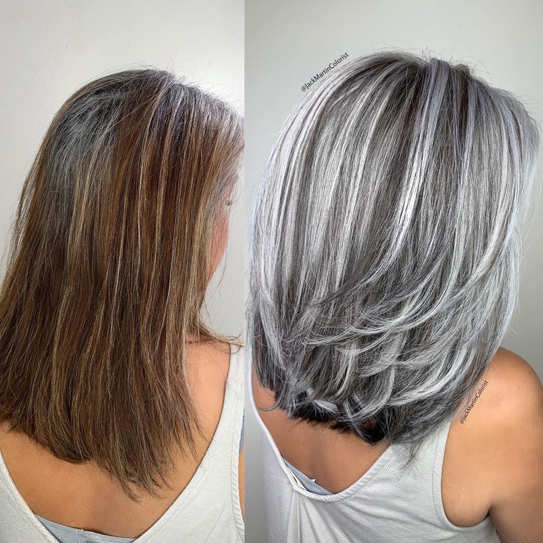 Gray Wigs Lace Frontal Wigs Toner To Make Blonde Hair Grey