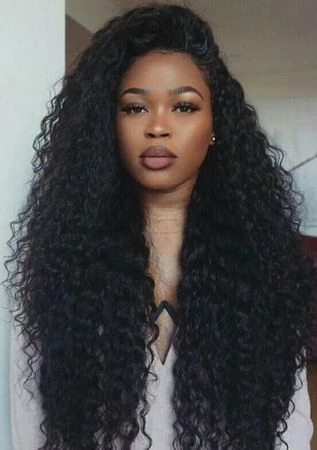 Black Lace Front Wigs African American Hair Bun Hairstyle