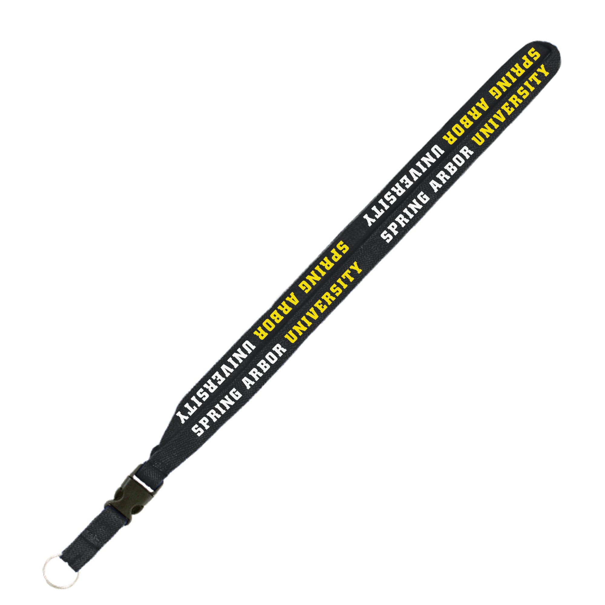 Berkeley Woven Lanyard, Black