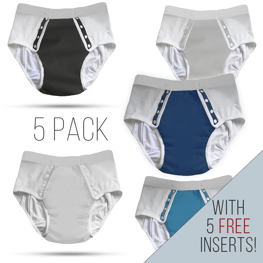 Diaper Underwear and Sock Booties Set for 5 Berenguer Lots to