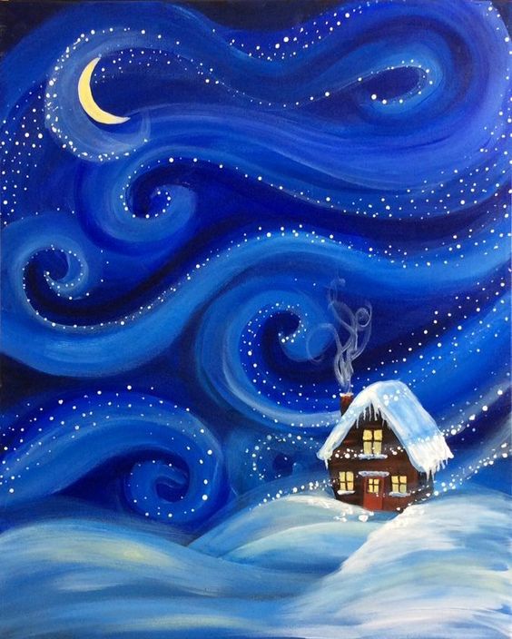 A Fun Winter Painting Idea for Kids