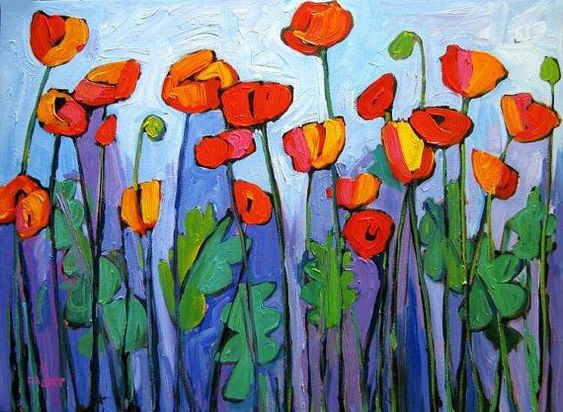 Simple Canvas Painting Ideas for Beginners, Easy Flower Painting Ideas, Easy DIY Flower Painting Ideas for Kids, Easy Acrylic Flower Painting Ideas for Beginners