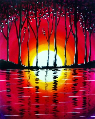 30 Easy Tree Painting Ideas for Beginners, Easy Landscape Painting Ideas, DIY Acrylic Painting Techniques