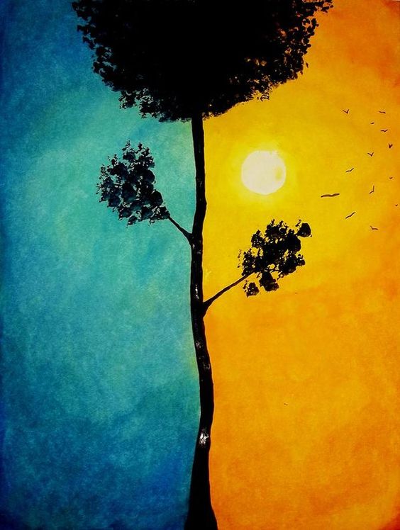 30 Easy Tree Painting Ideas for Beginners, Easy Landscape Painting Ideas, DIY Acrylic Painting Techniques, Easy Painting on Canvas