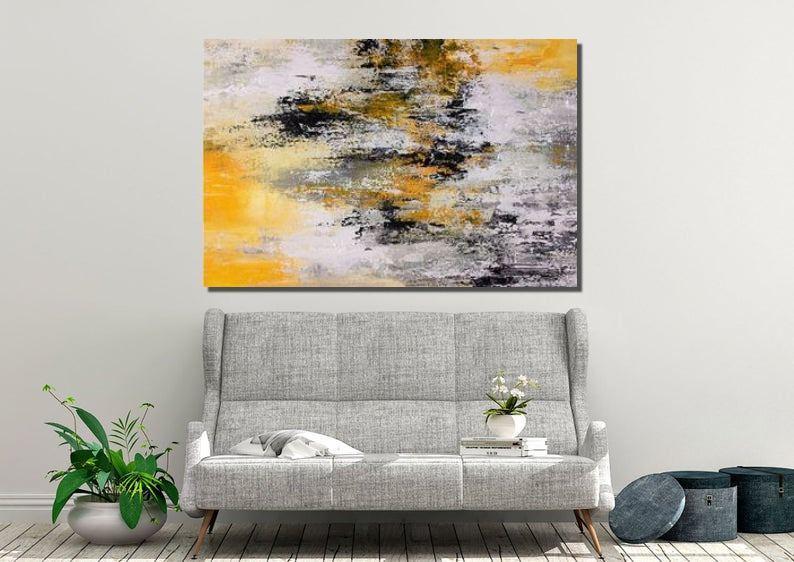 Original Modern Wall Art Painting Ideas, Acrylic Painting for Living Room, Large Contemporary Abstract Artwork