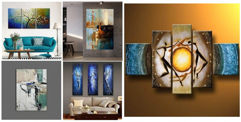 Modern Painting, Abstract Canvas Painting, Acrylic Canvas Painting