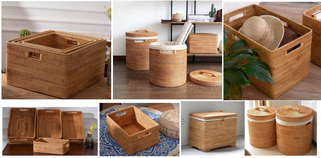 Storage Baskets for Bathroom, Storage Baskets for Clothes, Storage