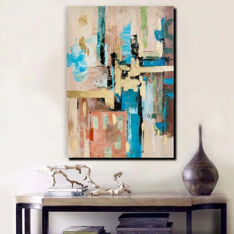 Large Abstract Acrylic Paintings, Modern Paintings for Living Room, Bedroom  Wall Art Paintings – Art Painting Canvas