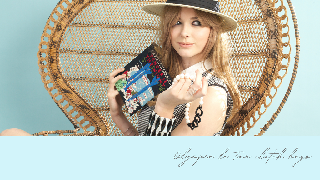 Olympia le Tan Clutch bags Available at Water Jewels