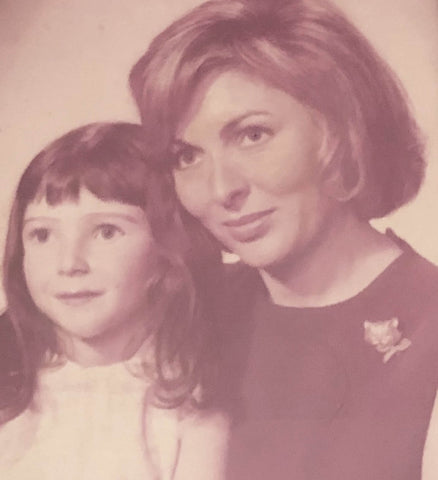 Childhood photograph of Barbara Harris and her Mother Albertine Harris