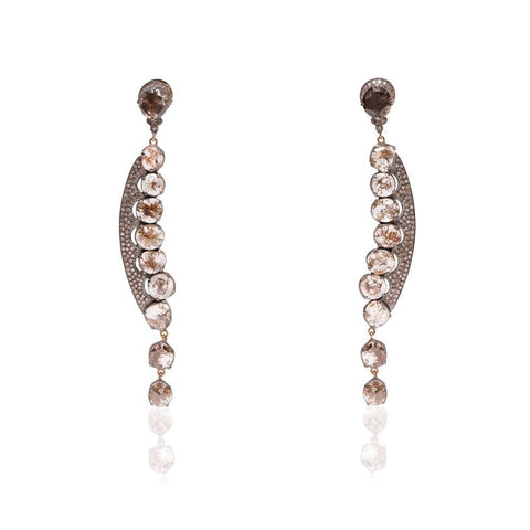 Peapod Diamond Earring 