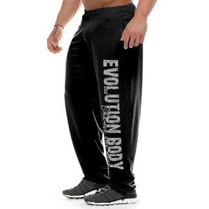 mens elastic joggers