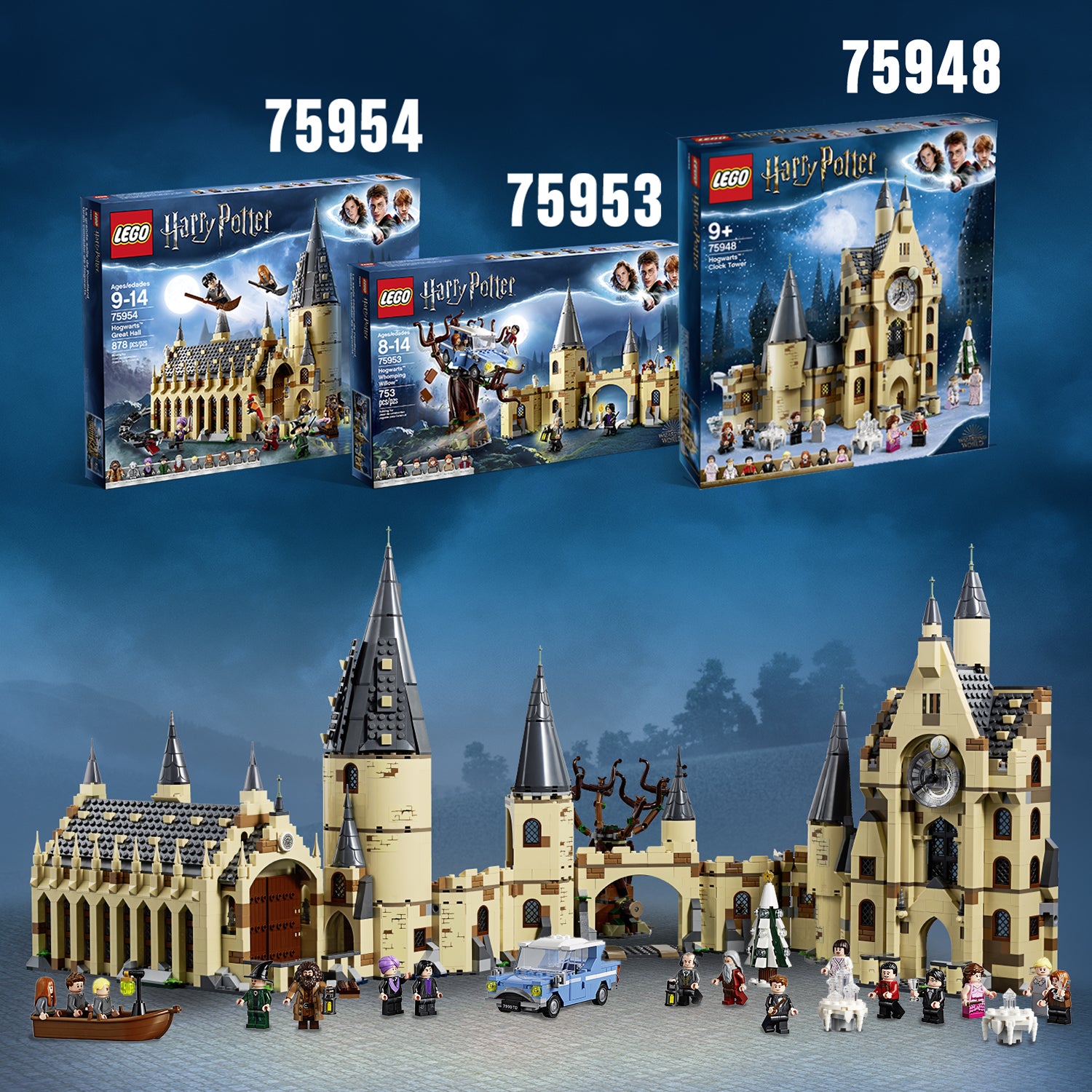 LEGO® Potter Great Hall Castle Set 75954 – CreativeHUT