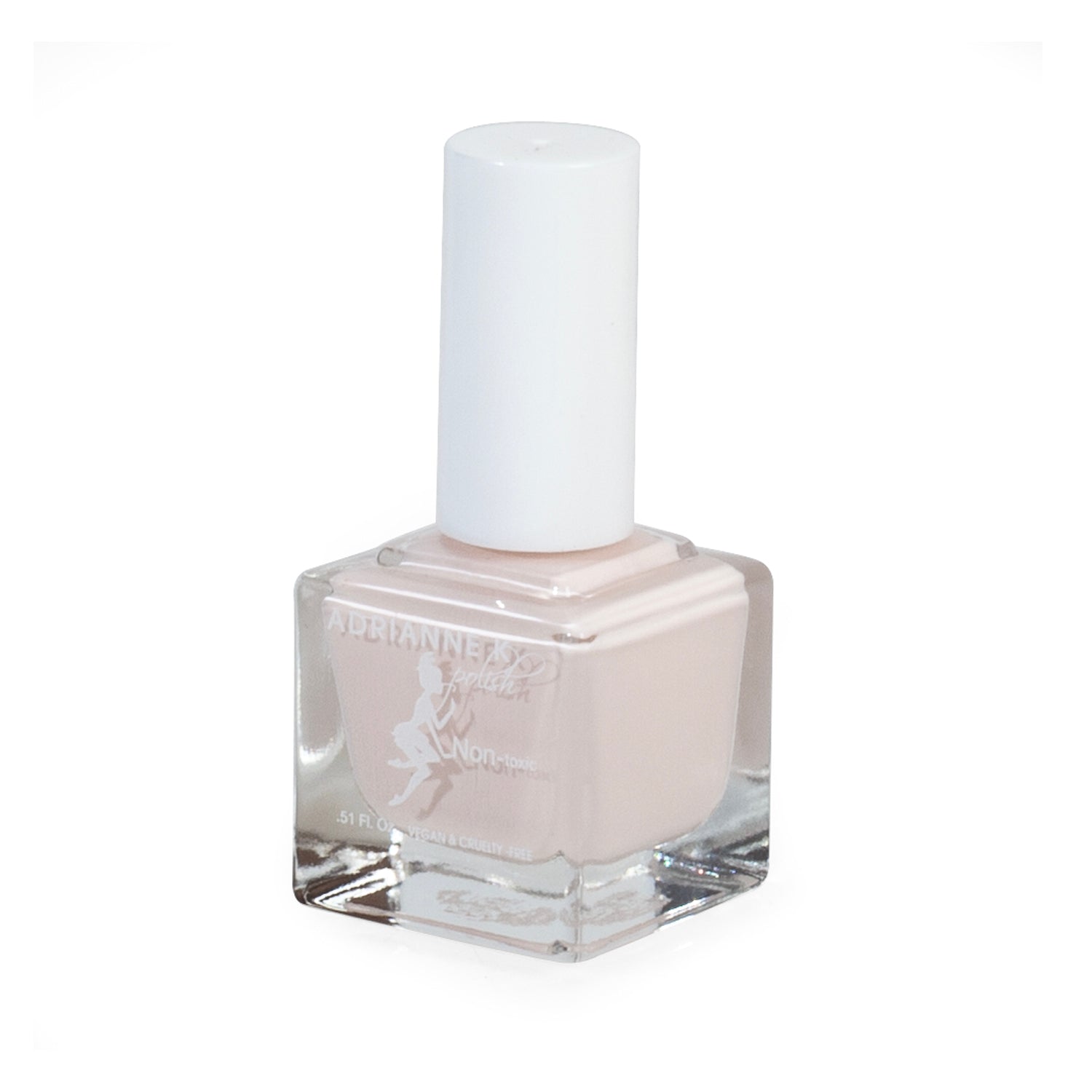 opaque light pink nail polish