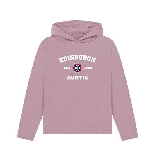 Mauve Printed Hoody