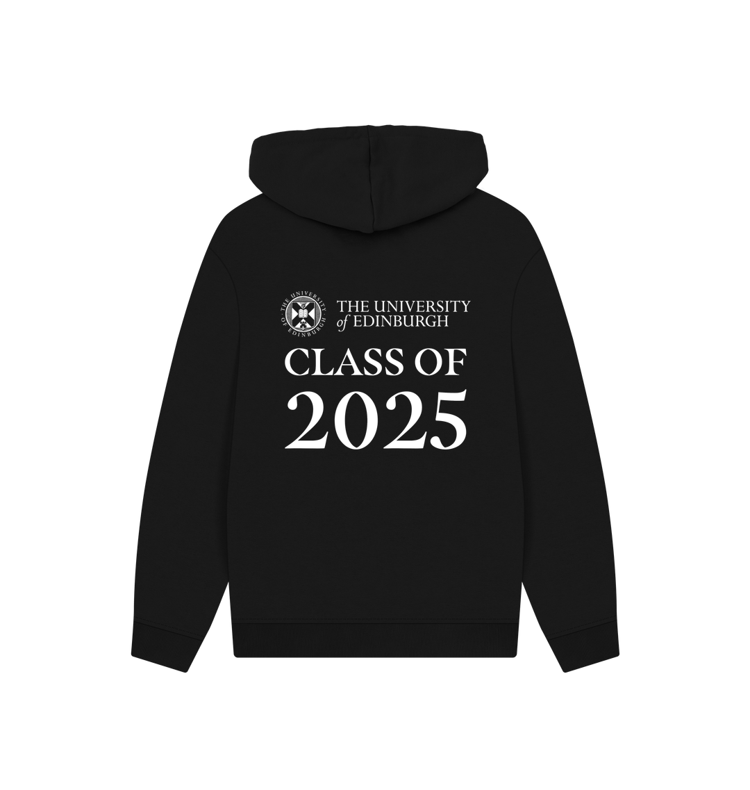 Black Printed Hoody