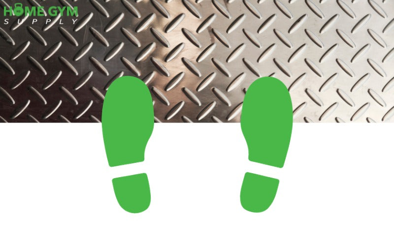 Calf raise foot placement