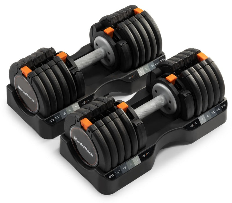 NordicTrack Select a weight dumbells